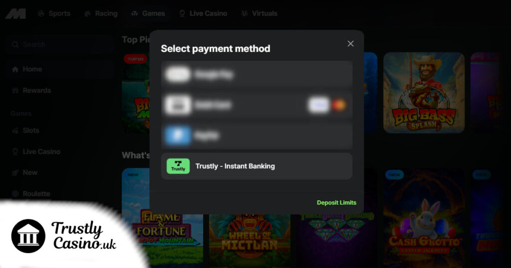 Top Trustly casino - Midnite