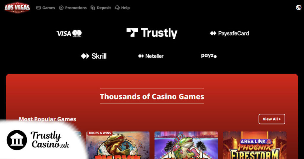 Top casino that accepts Trustly - LosVegas
